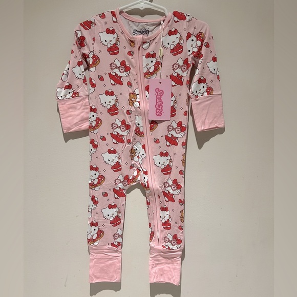 (NWT) Poshtot Hello Kitty bamboo convertible zippy - Picture 3 of 5